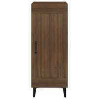 Thumbnail for Sideboard Braun Eichen-Optik 34,5x34x90 cm Holzwerkstoff