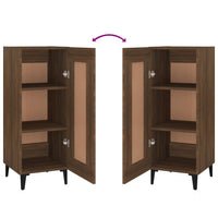 Thumbnail for Sideboard Braun Eichen-Optik 34,5x34x90 cm Holzwerkstoff