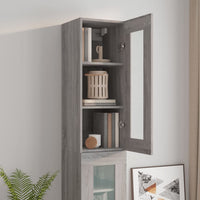 Thumbnail for Hängeschrank Grau Sonoma 34,5x34x90 cm