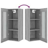 Thumbnail for Hängeschrank Grau Sonoma 34,5x34x90 cm