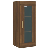 Thumbnail for Hängeschrank Braun Eichen-Optik 34,5x34x90 cm