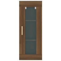 Thumbnail for Hängeschrank Braun Eichen-Optik 34,5x34x90 cm
