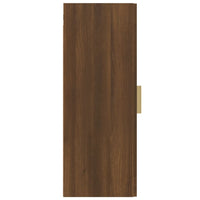 Thumbnail for Hängeschrank Braun Eichen-Optik 34,5x34x90 cm
