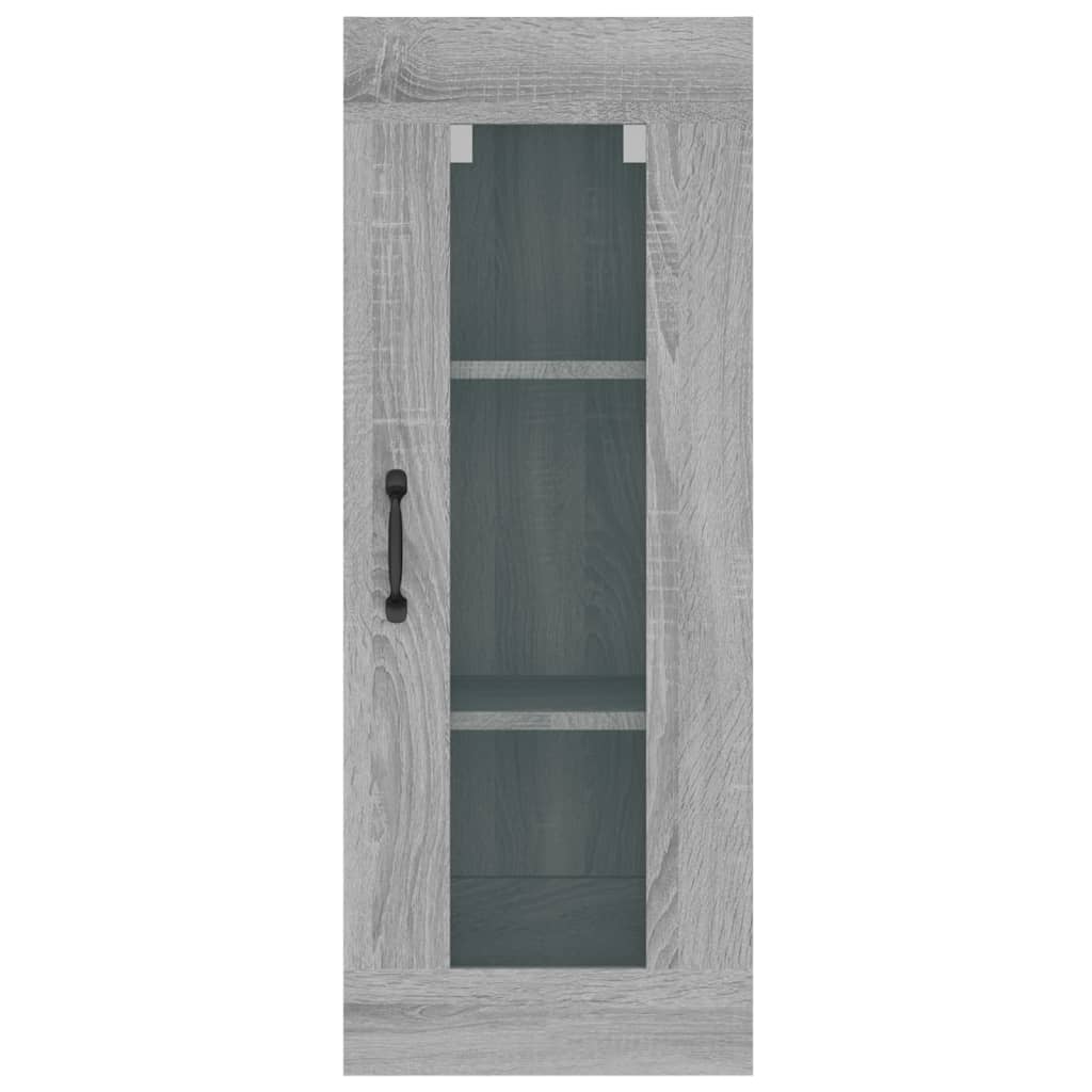 Hängeschrank Grau Sonoma 34,5x34x90 cm