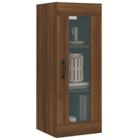 Thumbnail for Hängeschrank Braun Eichen-Optik 34,5x34x90 cm