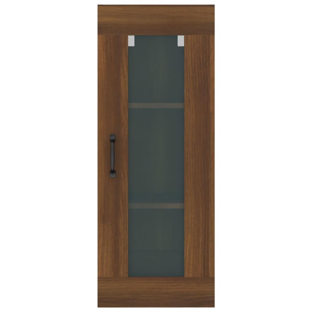 Hängeschrank Braun Eichen-Optik 34,5x34x90 cm