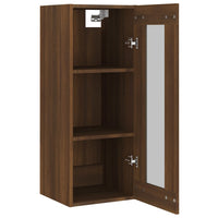Thumbnail for Hängeschrank Braun Eichen-Optik 34,5x34x90 cm