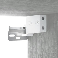 Thumbnail for Hängeschrank Grau Sonoma 35x34x90 cm Holzwerkstoff