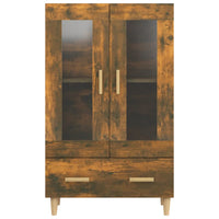 Thumbnail for Highboard Räuchereiche 70x31x115 cm Holzwerkstoff