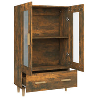 Thumbnail for Highboard Räuchereiche 70x31x115 cm Holzwerkstoff