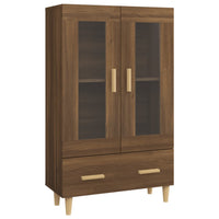 Thumbnail for Highboard Braun Eichen-Optik 70x31x115 cm Holzwerkstoff