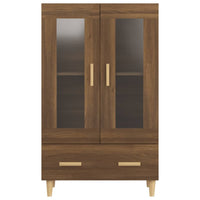 Thumbnail for Highboard Braun Eichen-Optik 70x31x115 cm Holzwerkstoff
