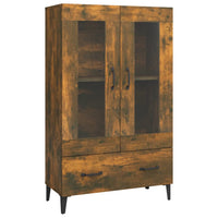 Thumbnail for Highboard Räuchereiche 70x31x115 cm Holzwerkstoff
