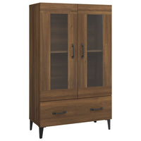 Thumbnail for Highboard Braun Eichen-Optik 70x31x115 cm Holzwerkstoff