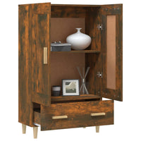 Thumbnail for Highboard Räuchereiche 70x31x115 cm Holzwerkstoff