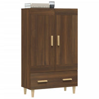 Thumbnail for Highboard Braun Eichen-Optik 70x31x115 cm Holzwerkstoff