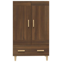 Thumbnail for Highboard Braun Eichen-Optik 70x31x115 cm Holzwerkstoff