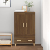 Thumbnail for Highboard Braun Eichen-Optik 70x31x115 cm Holzwerkstoff