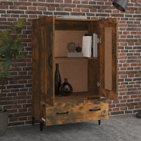 Thumbnail for Highboard Räuchereiche 70x31x115 cm Holzwerkstoff