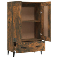 Thumbnail for Highboard Räuchereiche 70x31x115 cm Holzwerkstoff