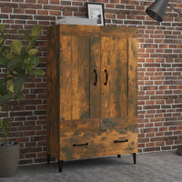 Thumbnail for Highboard Räuchereiche 70x31x115 cm Holzwerkstoff