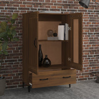 Thumbnail for Highboard Braun Eichen-Optik 70x31x115 cm Holzwerkstoff