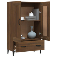 Thumbnail for Highboard Braun Eichen-Optik 70x31x115 cm Holzwerkstoff