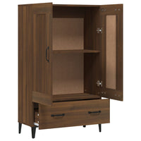 Thumbnail for Highboard Braun Eichen-Optik 70x31x115 cm Holzwerkstoff