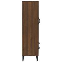 Thumbnail for Highboard Braun Eichen-Optik 70x31x115 cm Holzwerkstoff