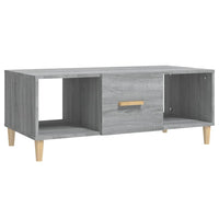 Thumbnail for Couchtisch Grau Sonoma 102x50x40 cm Holzwerkstoff