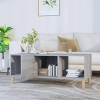 Thumbnail for Couchtisch Grau Sonoma 102x50x40 cm Holzwerkstoff