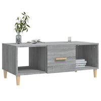 Thumbnail for Couchtisch Grau Sonoma 102x50x40 cm Holzwerkstoff