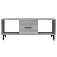 Thumbnail for Couchtisch Grau Sonoma 102x50x40 cm Holzwerkstoff