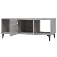 Thumbnail for Couchtisch Grau Sonoma 102x50x40 cm Holzwerkstoff