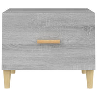 Thumbnail for Couchtisch Grau Sonoma 50x50x40 cm Holzwerkstoff