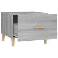Thumbnail for Couchtisch Grau Sonoma 50x50x40 cm Holzwerkstoff
