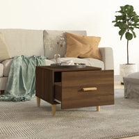 Thumbnail for Couchtische 2 Stk. Braun Eichen-Optik 50x50x40 cm Holzwerkstoff