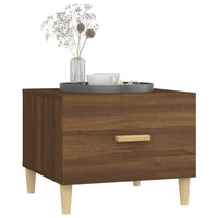 Thumbnail for Couchtische 2 Stk. Braun Eichen-Optik 50x50x40 cm Holzwerkstoff