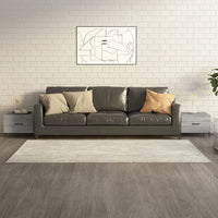 Thumbnail for Couchtische mit Metallbeinen 2 Stk. Grau Sonoma 50x50x40 cm