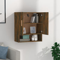 Thumbnail for Wandschrank Räuchereiche 60x31x70 cm Holzwerkstoff