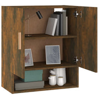 Thumbnail for Wandschrank Räuchereiche 60x31x70 cm Holzwerkstoff