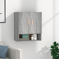 Thumbnail for Wandschrank Grau Sonoma 60x31x70 cm Holzwerkstoff