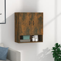 Thumbnail for Wandschrank Räuchereiche 60x31x70 cm Holzwerkstoff