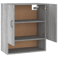 Thumbnail for Wandschrank Grau Sonoma 60x31x70 cm Holzwerkstoff