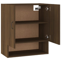 Thumbnail for Wandschrank Braun Eichen-Optik 60x31x70 cm Holzwerkstoff