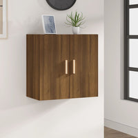 Thumbnail for Wandschrank Braun Eichen-Optik 60x30x60 cm Holzwerkstoff