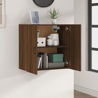 Thumbnail for Wandschrank Braun Eichen-Optik 60x31x60 cm Holzwerkstoff