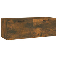 Thumbnail for Wandschrank Räuchereiche 100x36,5x35 cm Holzwerkstoff