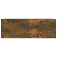 Thumbnail for Wandschrank Räuchereiche 100x36,5x35 cm Holzwerkstoff