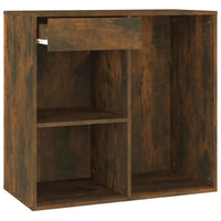 Thumbnail for Kosmetikschrank Räuchereiche 80x40x75 cm Holzwerkstoff